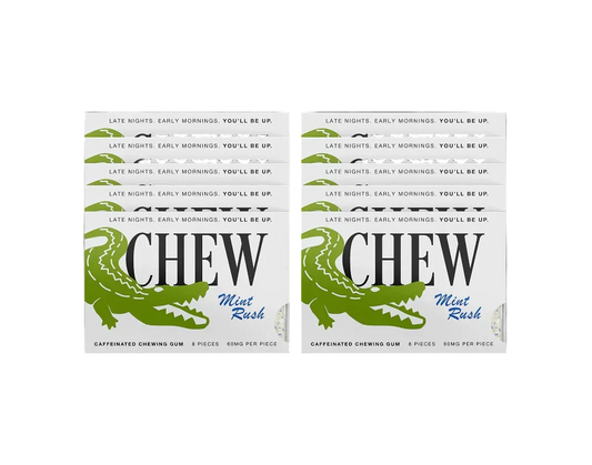 Chew Gum CAFFEINE GUM - Mint Rush