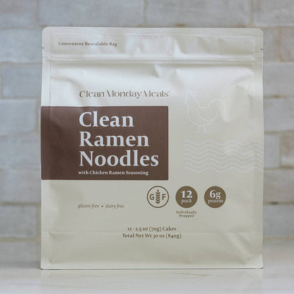 Clean Monday Meals - Clean Ramen Noodles