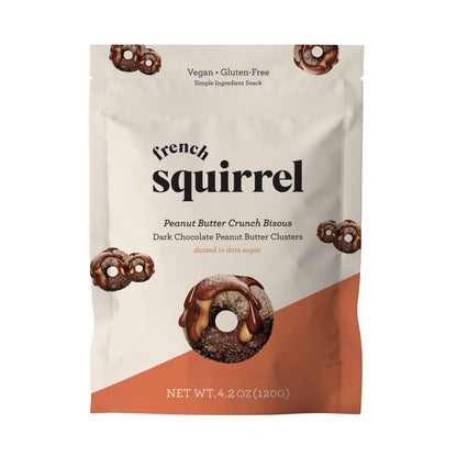 French Squirrel - Bisous: Peanut Butter & Chocolate-Coated GF Cereal