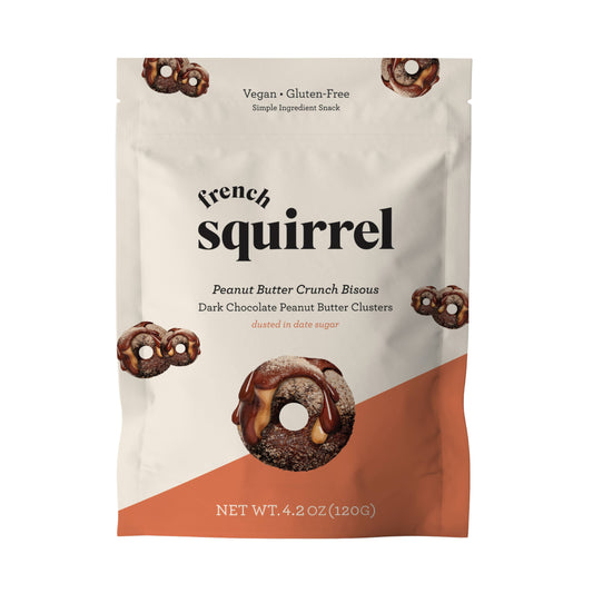 French Squirrel - Bisous: Peanut Butter & Chocolate-Coated GF Cereal