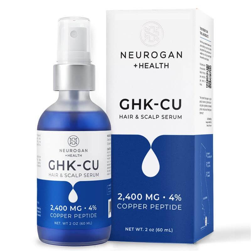 Neurogan Health - Copper Peptide Hair + Scalp Serum | GHK CU Hair Treatment