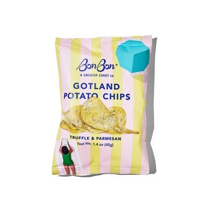Truffle and Parmesan Potato Chips by BonBon