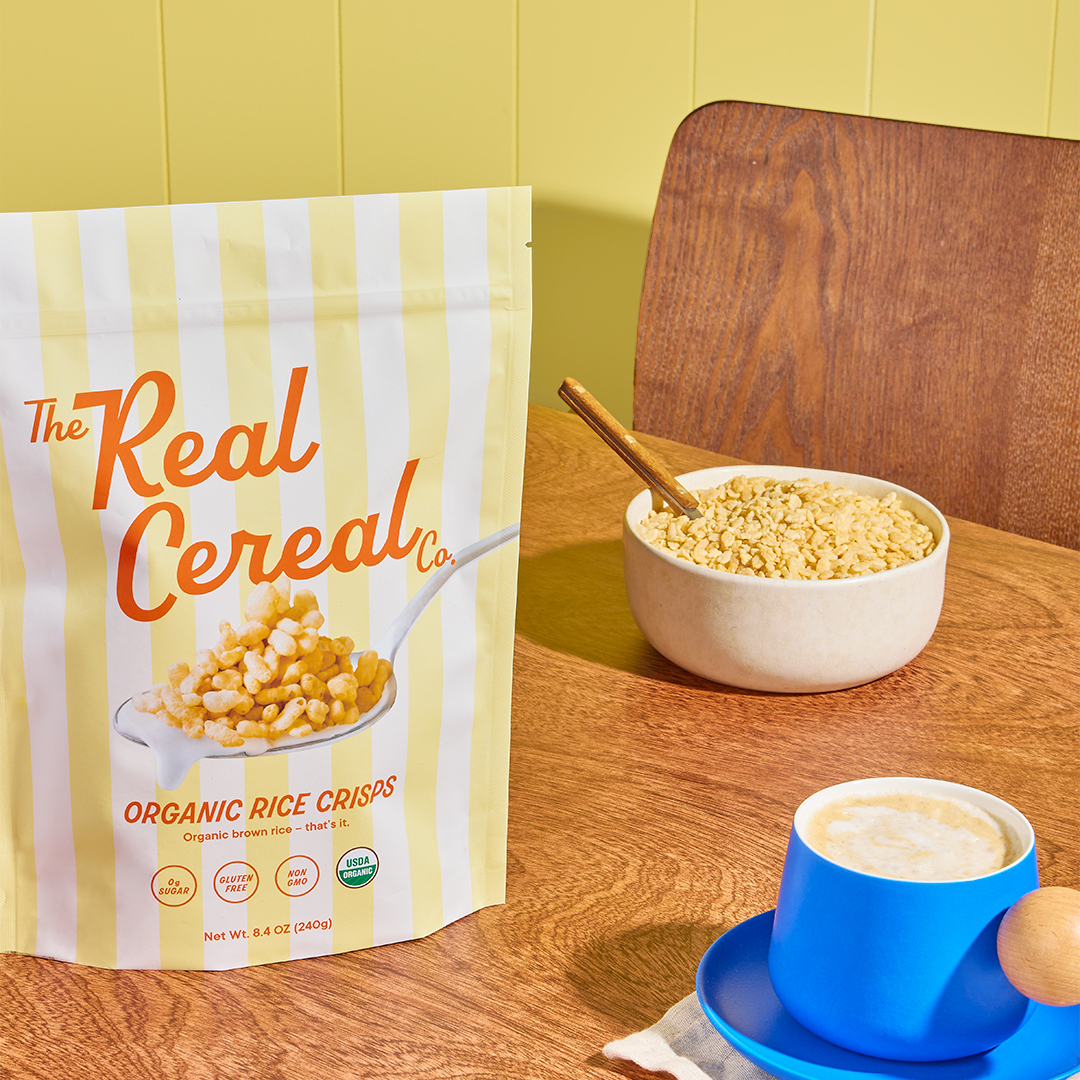 The Real Cereal Company - Organic Rice Crisps