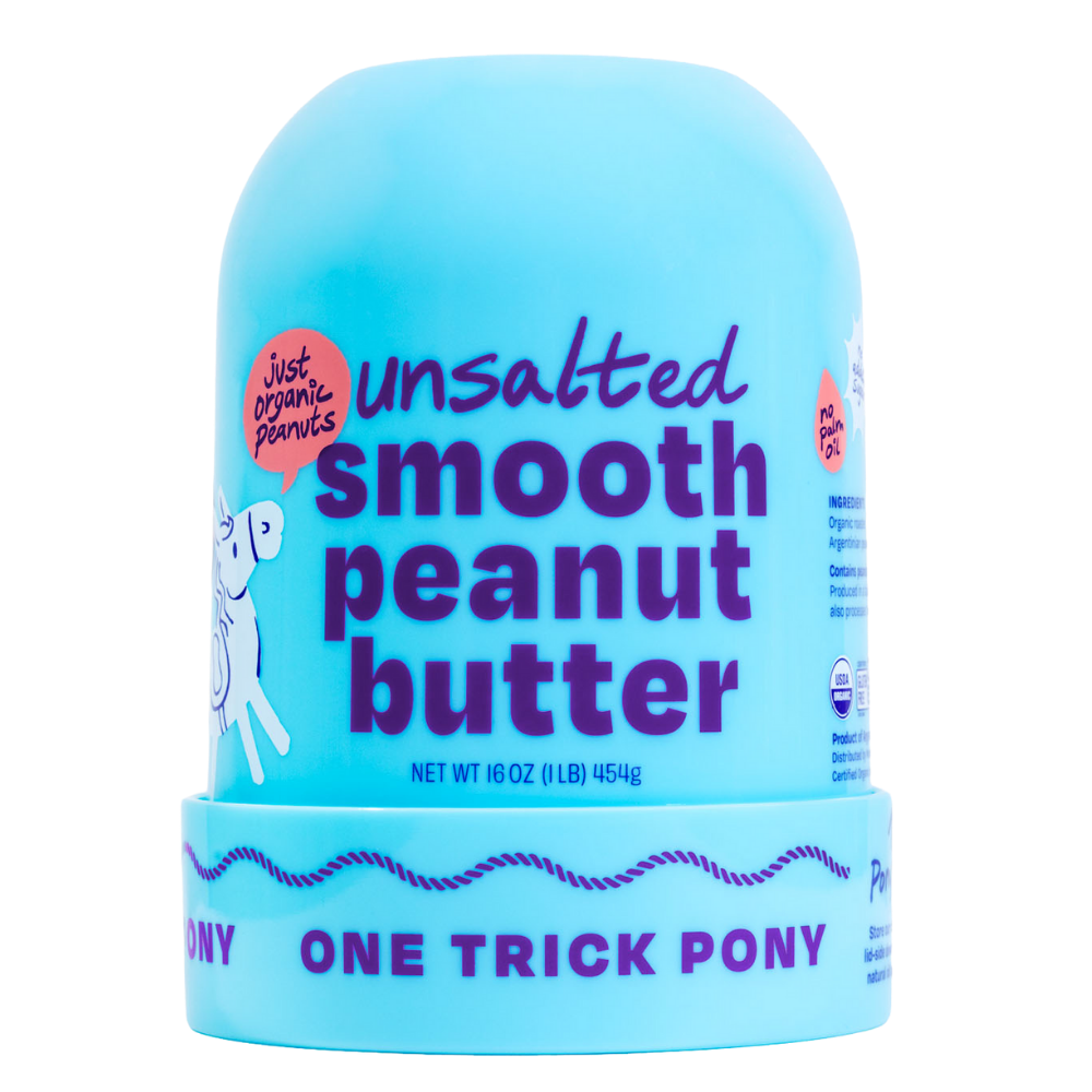 One Trick Pony - Organic Unsalted Peanut Butter