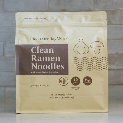 Clean Monday Meals - Clean Ramen Noodles