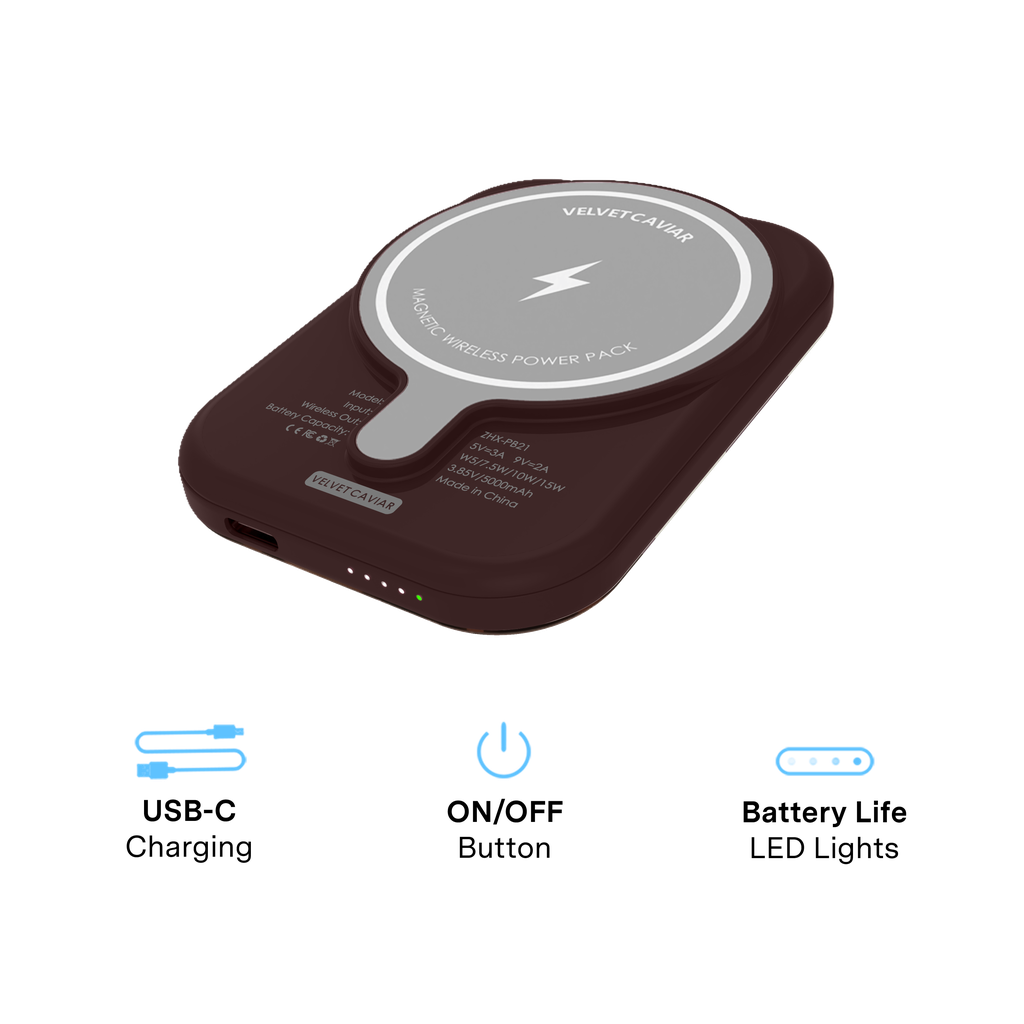 VELVET CAVIAR - Wireless Phone Charger - It Girl Leopard