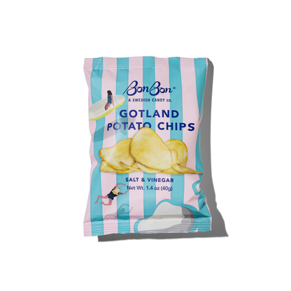 Salt and Vinegar Potato Chips by BonBon