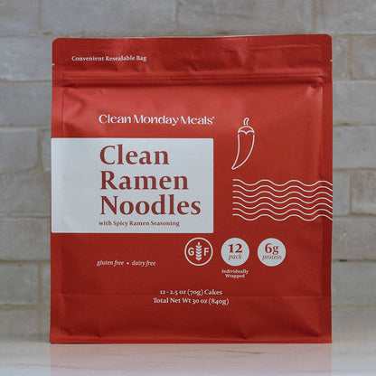 Clean Monday Meals - Clean Ramen Noodles