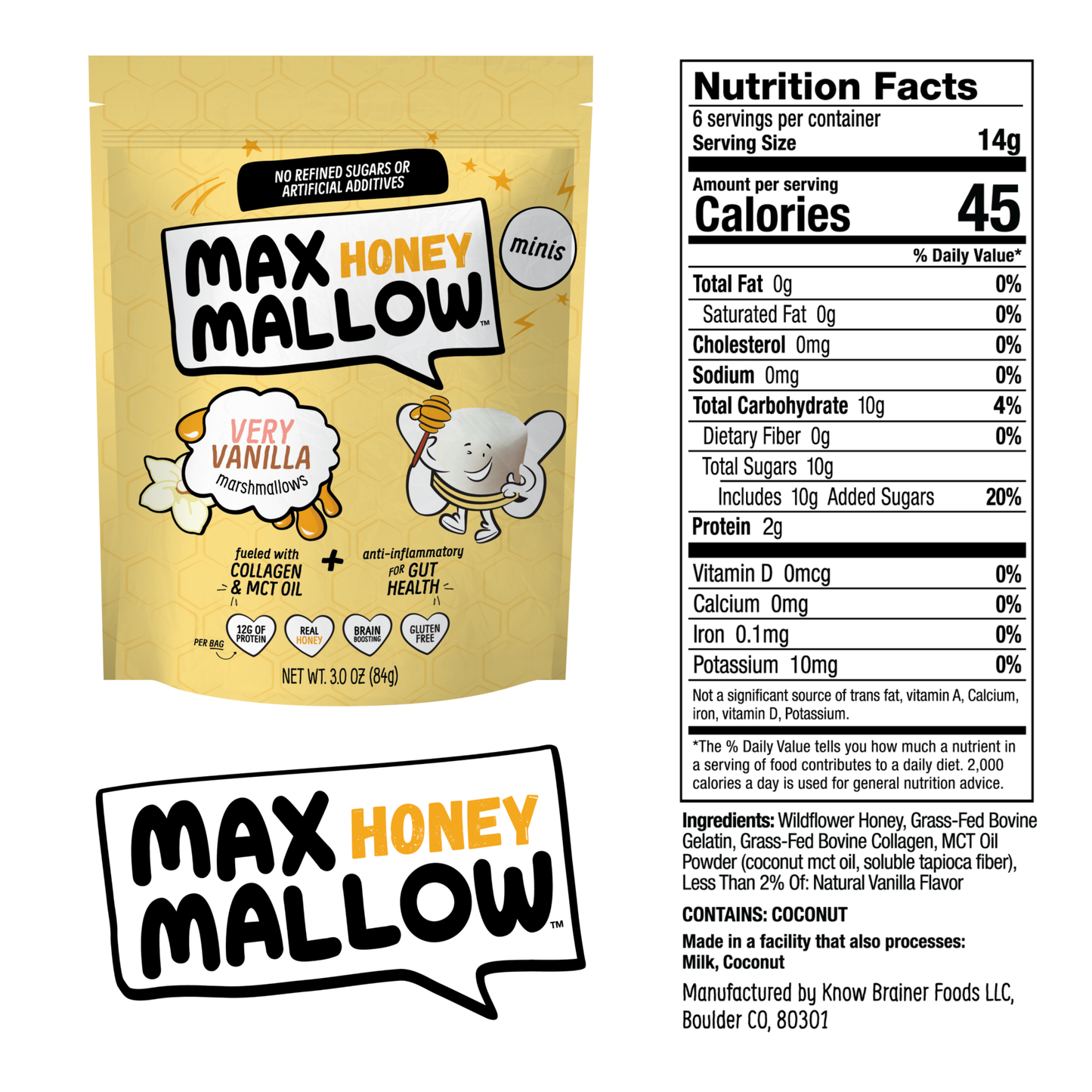MAX HONEY Very Vanilla Mini Mallows