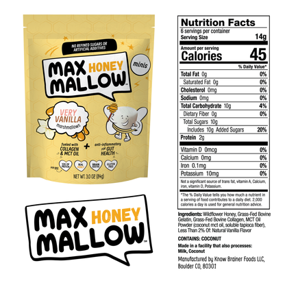 MAX HONEY Very Vanilla Mini Mallows