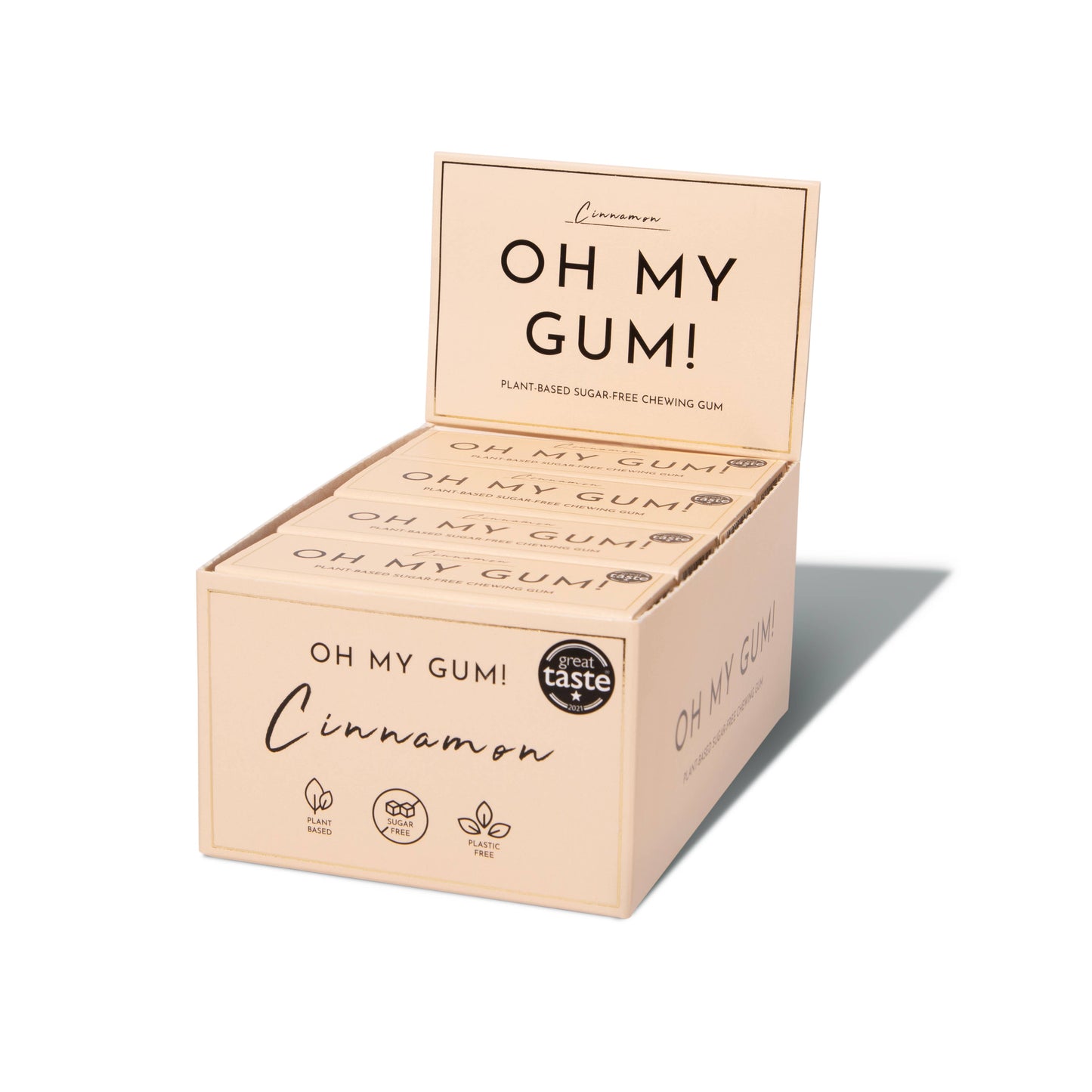 Oh My Gum Cinnamon Chewing Gum