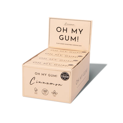 Oh My Gum Cinnamon Chewing Gum