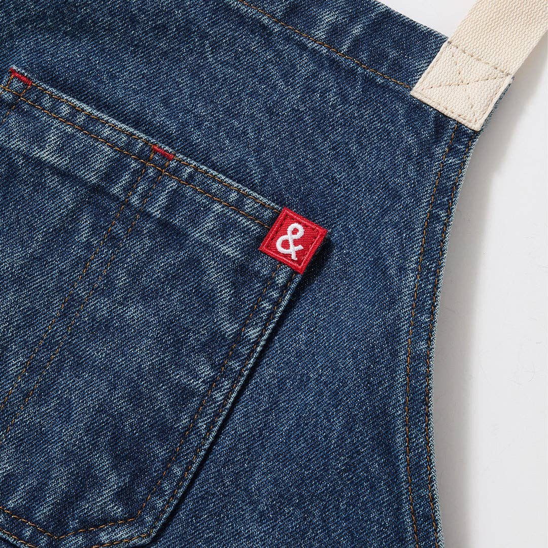 Hedley & Bennett - The Crossback Denim Apron - Georgia Blue Denim