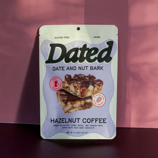 Dated - Hazelnut Coffee Date & Nut Bark