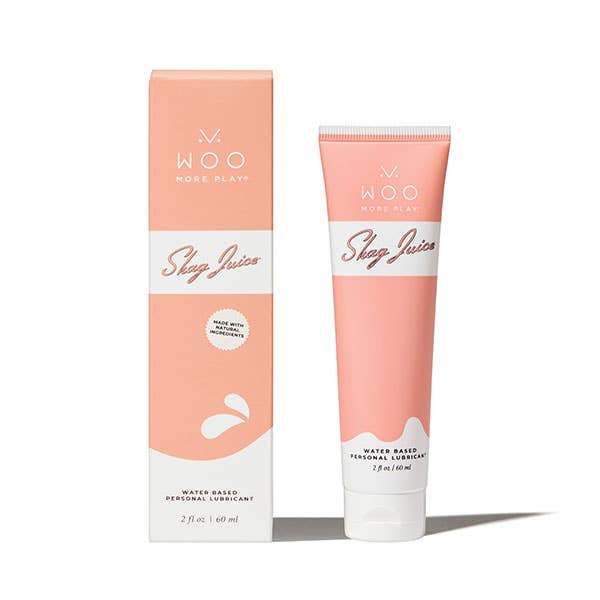 Woo More Play - Shag Juice  Personal Lubricant - Water-Based, All-Natural