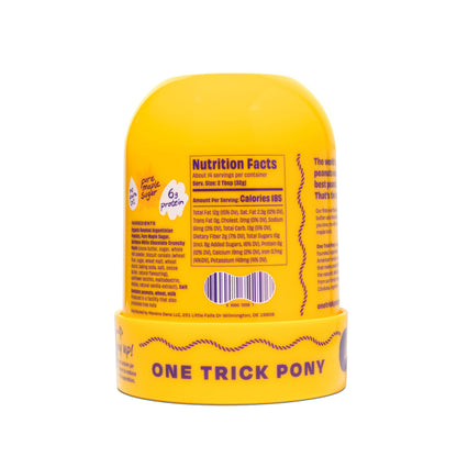 One Trick Pony Maple Crunch Peanut Butter with White Chocolate Pearls