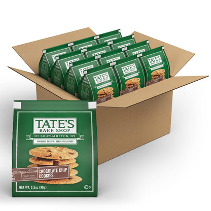 Tate's Bake Shop - Chocolate Chip Cookies | 3.5oz | 12 Count