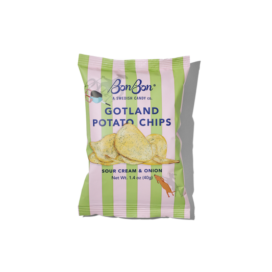 Sour Cream and Onion Potato Chips by BonBon