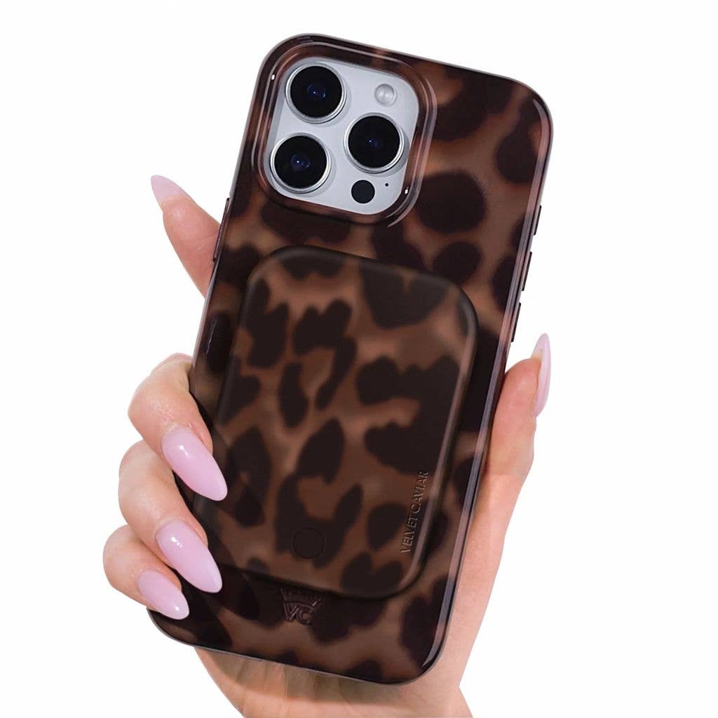 VELVET CAVIAR - Wireless Phone Charger - It Girl Leopard