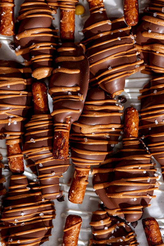 Zac's Sweet Shop - Salted Caramel Chocolate Covered Pretzels