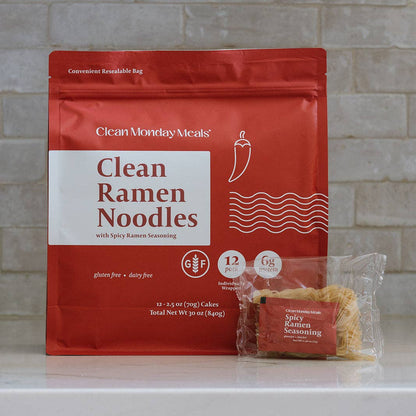 Clean Monday Meals - Clean Ramen Noodles