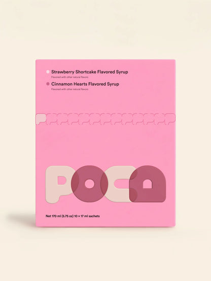 Cinnamon Hearts POCA Syrup Combo Box